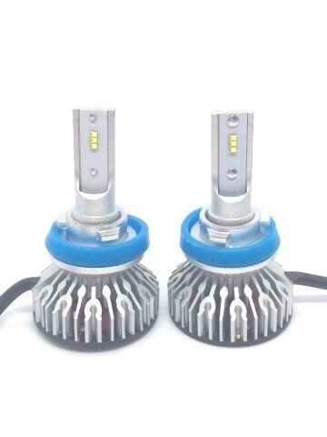 TopLEDverlichting.nl H8, H9, H11 LED Philips Line Canbus dimlicht grootlicht mistlicht (set) foto 1