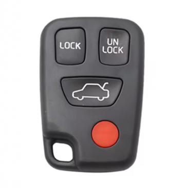 TopLEDverlichting.nl Volvo 850 / 960 / C30 / C70 / S40 / S60 / S70 / S80 / S90 / V40 / V70 / V90 / XC70 / XC90 / 4 knops / 4 knoppen / Autosleutel behuizing foto 2