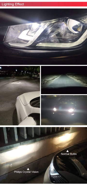 TopLEDverlichting.nl H1 55 Watt Philips Crystal Vision lampen 4300K White 12V (set) foto 5