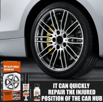 TopLEDverlichting.nl Zilveren Velgen Reparatie Set - Stoeprandschade - Krassen verwijderen - Complete set foto 4
