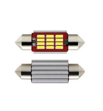 TopLEDverlichting.nl 36MM C5W LED Festoon Canbus interieurverlichting (per stuk) foto 2