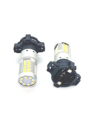 TopLEDverlichting.nl PY24W 5200sNo Hyper Flashing High Power LED Oranje Canbus knipperlichten (set) foto 4