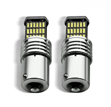 TopLEDverlichting.nl BA15S 1156 P21W LED Canbus achterlichten (set) foto 1