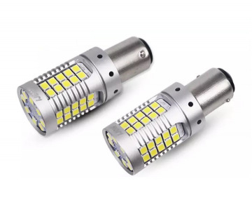 TopLEDverlichting.nl BA15S 1156 P21W Extreme High Power LED Canbus achteruitrijverlichting (set)