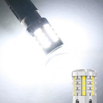 TopLEDverlichting.nl T20 7440 W21W Ultra High Power LED Achteruitrijverlichting / Achterlichten / Remlicht / Zeer fel! / 10-30V (set) foto 3