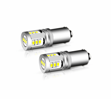 TopLEDverlichting.nl BA9S H6W High Power LED Canbus stadslicht (set) foto 1