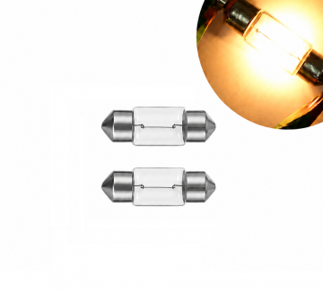 TopLEDverlichting.nl 31MM C5W Origineel Halogeen Festoon Buislampen set (2 stuks) foto 2