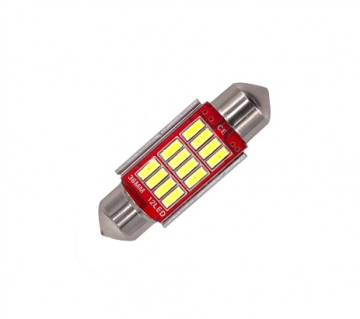 TopLEDverlichting.nl 36MM C5W LED Festoon Canbus interieurverlichting (per stuk) foto 1