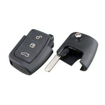 TopLEDverlichting.nl Ford Fiesta / Focus / Mondeo / Galaxy / B-Max / C-Max / S-Max / Kuga / Sleutelbaard HU101 / 3 knops / Achterklep knop / 3 knoppen / Autosleutel behuizing foto 5