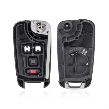 TopLEDverlichting.nl Opel / Chevrolet / Sleutelbaard HU100 / 3 knops / Claxon knop / 3 knoppen / Autosleutel behuizing foto 5