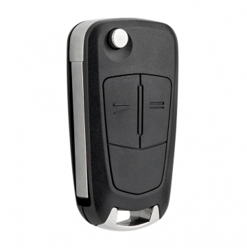 TopLEDverlichting.nl Opel Corsa / Astra / Vectra / Zafira / Mokka / Signum / Sleutelbaard HU100 / 2 knops / Achterklep knop / 2 knoppen / Autosleutel behuizing foto 1