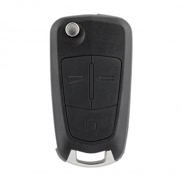 TopLEDverlichting.nl Opel Corsa / Astra / Vectra / Zafira / Mokka / Signum / Sleutelbaard HU100 / 3 knops / Achterklep knop / 3 knoppen / Autosleutel behuizing foto 2