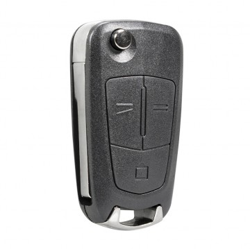 TopLEDverlichting.nl Opel Corsa / Astra / Vectra / Zafira / Mokka / Signum / Sleutelbaard HU43 / 3 knops / Achterklep knop / 3 knoppen / Autosleutel behuizing foto 1