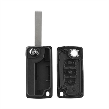 TopLEDverlichting.nl Peugeot en Citroën / Sleutelbaard HU83 / Sleutelcode CE0523 / 3 knops / Achterklep knop / 3 knoppen  Autosleutel behuizing foto 6