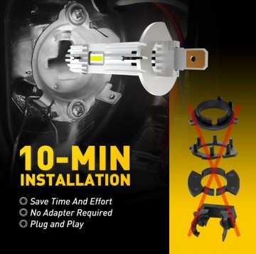 TopLEDverlichting.nl H1 Mini Perfect Fit LED Canbus (2 stuks) foto 3