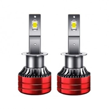 TopLEDverlichting.nl H1 Mini Turbo LED Canbus Line dimlicht grootlicht mistlicht (set) foto 1