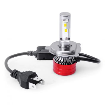 TopLEDverlichting.nl H4 Mini Turbo LED Canbus Line dimlicht en grootlicht (set) foto 2