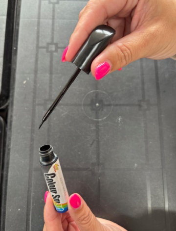 Topledverlichting.nl Lakstift Mat Zwart foto 2