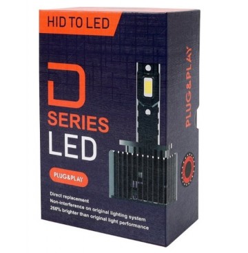 TopLEDverlichting.nl D4S High Power LED Canbus dimlicht, grootlicht (set) foto 5