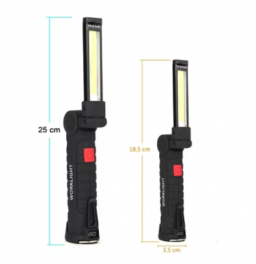 TopLEDverlichting.nl Kleine LED Oplaadbare Accu Werklamp met magneet en oplaadkabel foto 13