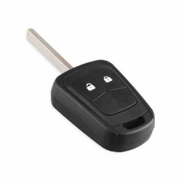 TopLEDverlichting.nl Opel / Chevrolet Aveo / Sleutelbaard HU100 / 2 knops / 2 knoppen / Autosleutel behuizing foto 1