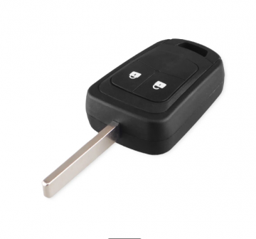 TopLEDverlichting.nl Opel / Chevrolet Aveo / Sleutelbaard HU100 / 2 knops / 2 knoppen / Autosleutel behuizing foto 2