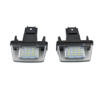 TopLEDverlichting.nl LED kentekenverlichting Canbus Geschikt voor Peugeot en Citroën (set) foto 1