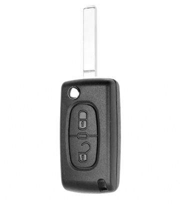 TopLEDverlichting.nl Peugeot en Citroën / Sleutelbaard VA2 / Sleutelcode CE0536 / 2 knops / 2 knoppen Autosleutel behuizing foto 3