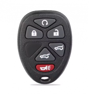 TopLEDverlichitng.nl Chevrolet / Cadillac / Hummer / 6 knops / Achterklep knop / Claxon knop / 6 knoppen / Autosleutel behuizing foto 1