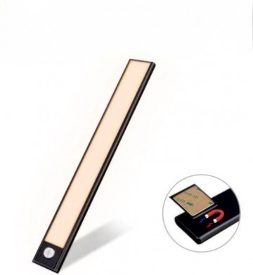 TopLEDverlichting.nl Draadloze 30cm LED bewegingssensor Kledingkast / Kelder / Garage / Keuken / Trap / Schuur Light Motion Sensor Oplaadbaar Zwart foto 10