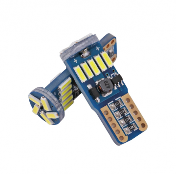 TopLEDverlichting.nl T10 W5W LED Canbus 15 SMD stadsverlichting (set) foto 2