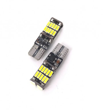 TopLEDverlichting.nl T10 W5W LED 26 SMD stadslicht (set) foto 2