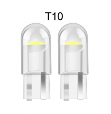 TopLEDverlichting.nl T10 W5W LED Transparant Kleur Wit - Geel - Oranje - Roze - Rood - Groen - Lichtblauw - Blauw (set) foto 2