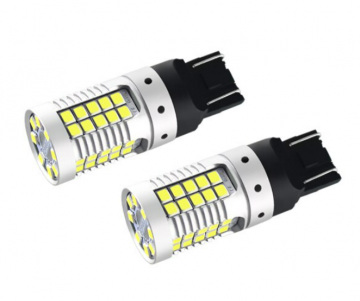 TopLEDverlichting.nl T20 7440 W21W High Power LED Canbus achteruitrijverlichting (set) foto 1