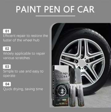 TopLEDverlichting.nl Zilveren Velgen Schade Lakstift met kwastje foto 3